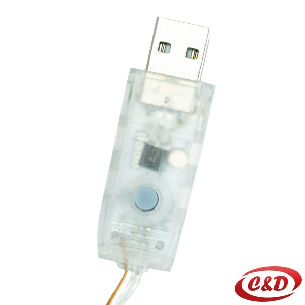 Lampice LED vodopad RGB - Slika 5