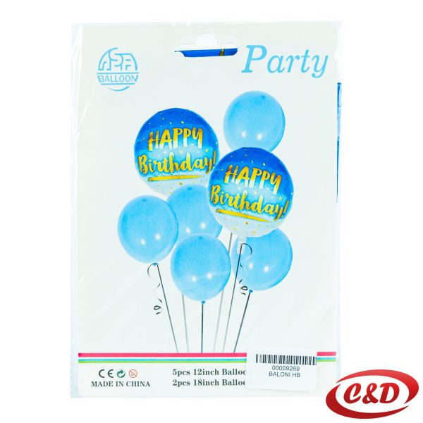 Balon set; Happy Birthday