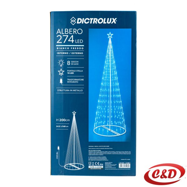 Lampice LED drvce sa postoljem 200 cm - Slika 6