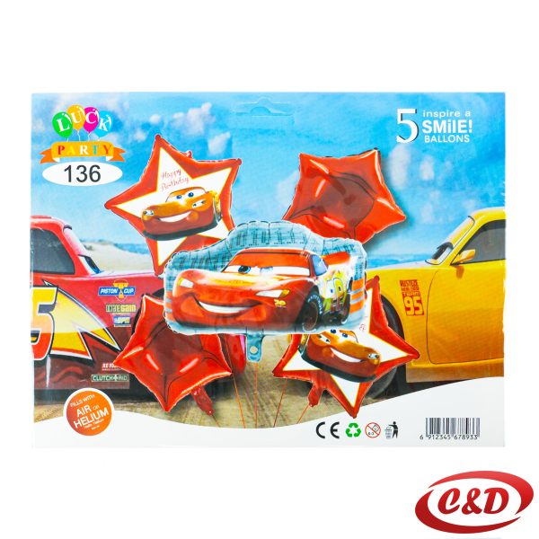 Balon set; Cars