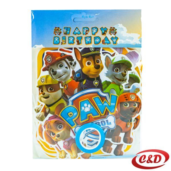 Natpis Happy Birthday Paw Patrol - Slika 2