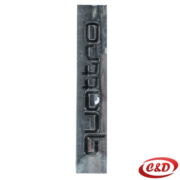 Quattro znak za automobil