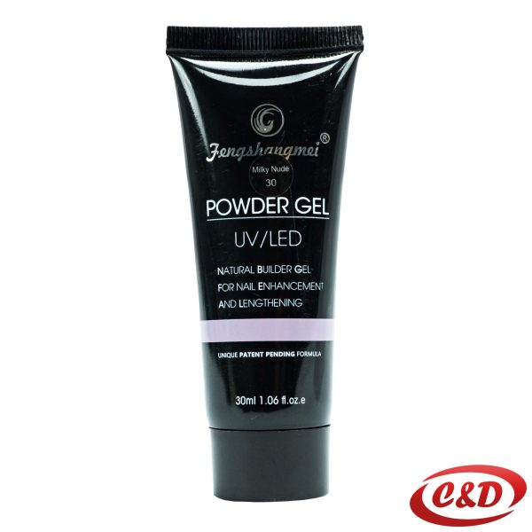UV LED gel za nokte; Milky Bijela