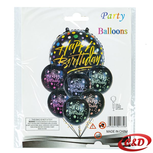 Balon set; Happy Birthday