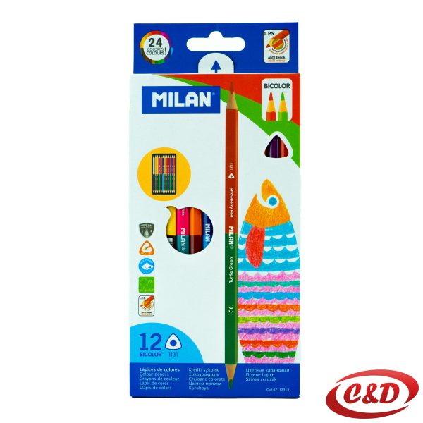 Bojice Milan dvostrane 12/1