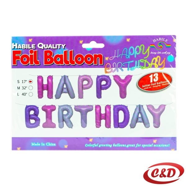 Baloni set Happy Birthday