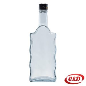 Staklena boca Kiv; 500 ml + čep