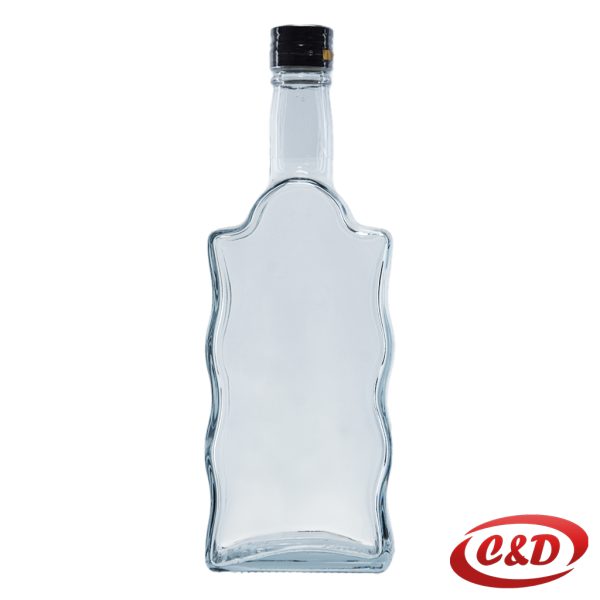 Staklena boca Kiv; 500 ml + čep