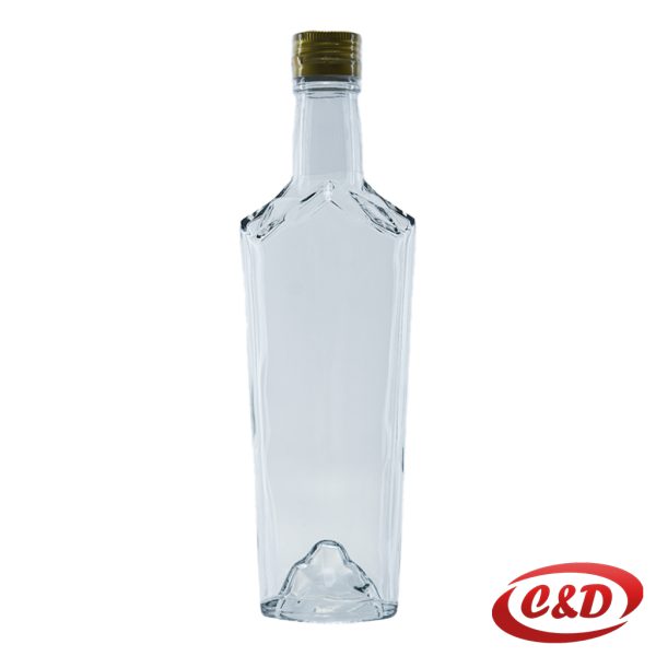 Staklena boca Paola; 250 ml + čep