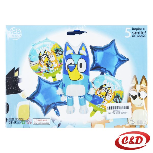 Balon set; Bluey