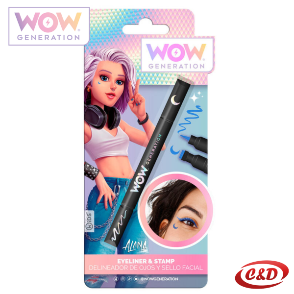 Tuš za oči + pečat; WOW Generation
