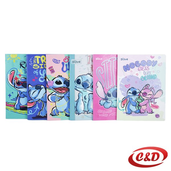 Bilježnica; A5; Meki uvez; Stitch