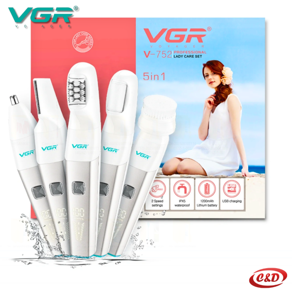 Ženski set za njegu 5u1; VGR V-752 - Slika 5