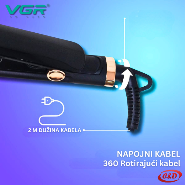 Pegla za kosu; VGR V-515 - Slika 4