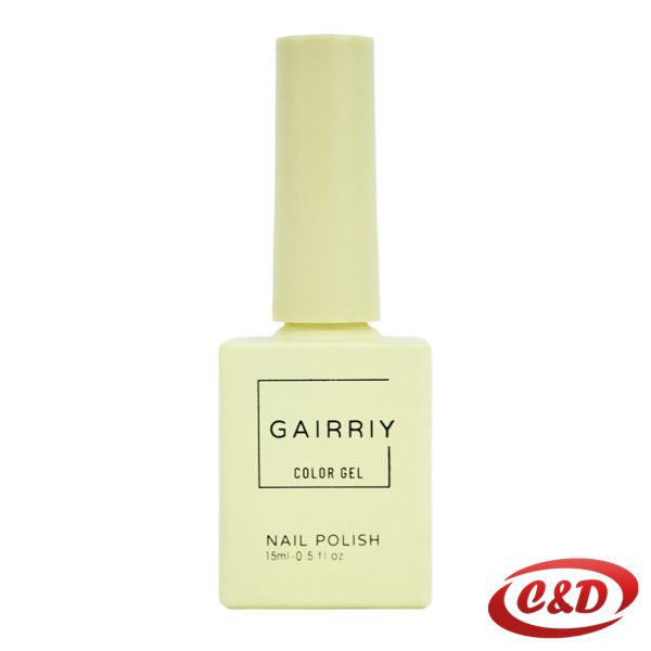 UV/LED gel za nokte; Žuta